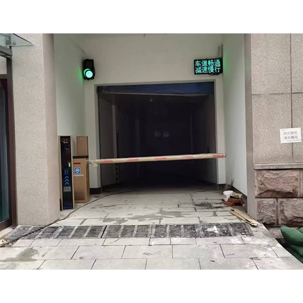 宁津车牌识别一进一出小区地下车库
