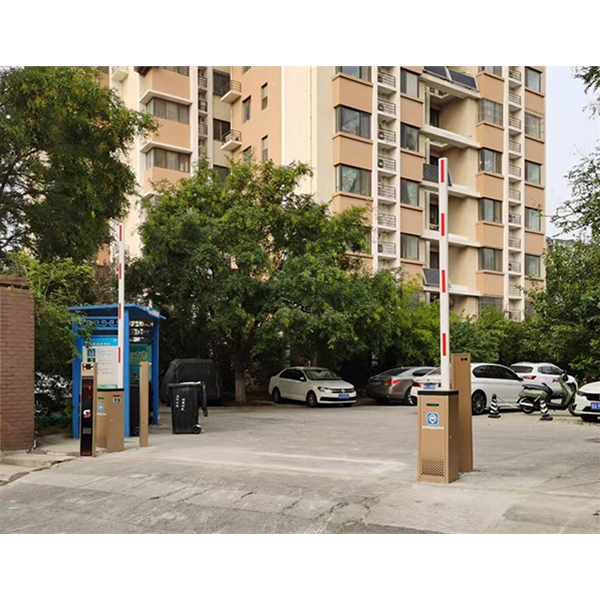 宁津单位小区商场停车场空降闸